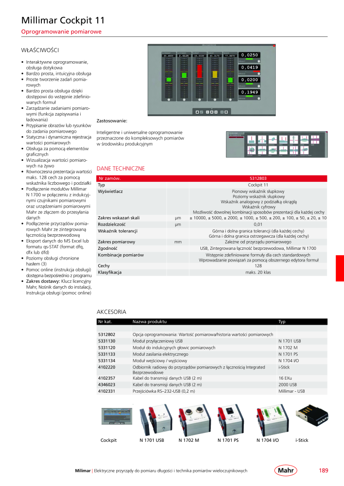 Mahr - katalog główny Nb. : 20510 - Page 193