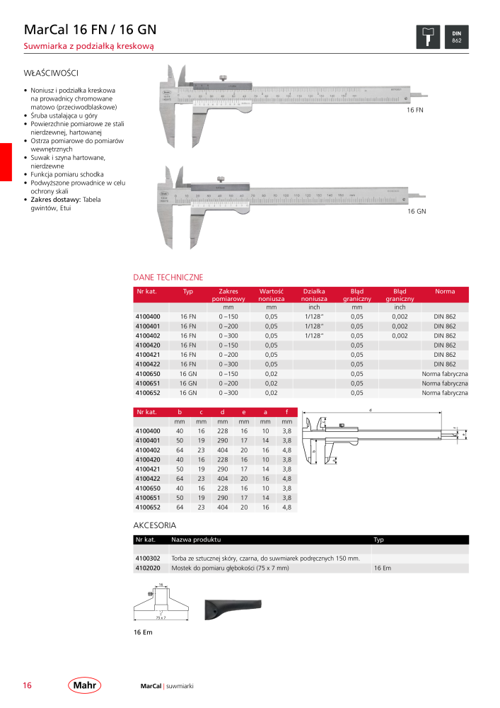 Mahr - katalog główny NR.: 20510 - Strona 20