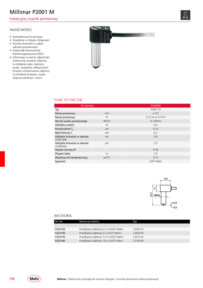 Mahr - katalog główny NR.: 20510 - Seite 200