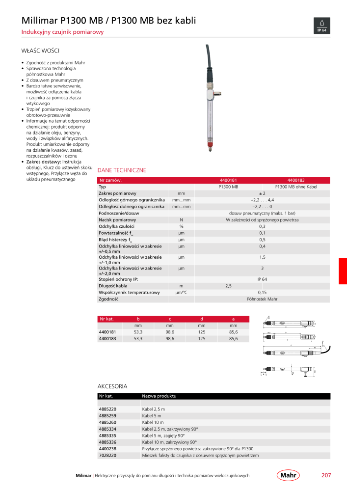 Mahr - katalog główny NR.: 20510 - Strona 211