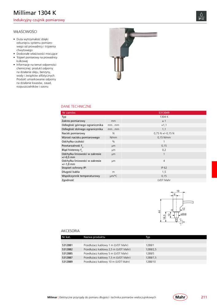 Mahr - katalog główny NR.: 20510 - Strona 215