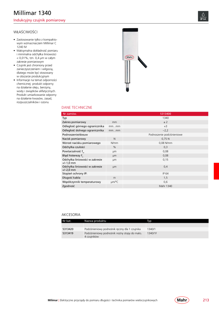 Mahr - katalog główny NR.: 20510 - Strona 217