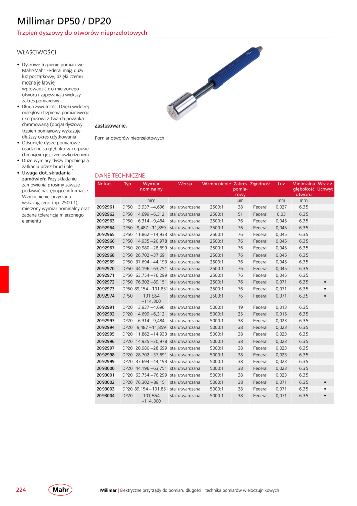 Mahr - katalog główny NR.: 20510 - Strona 228