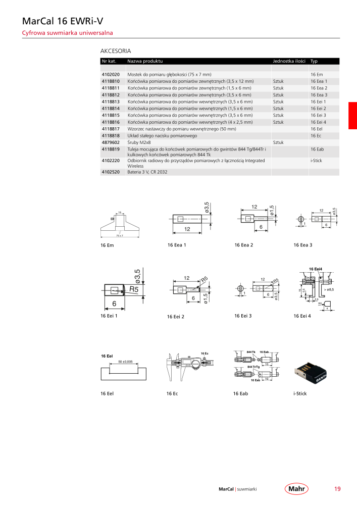 Mahr - katalog główny NR.: 20510 - Strona 23