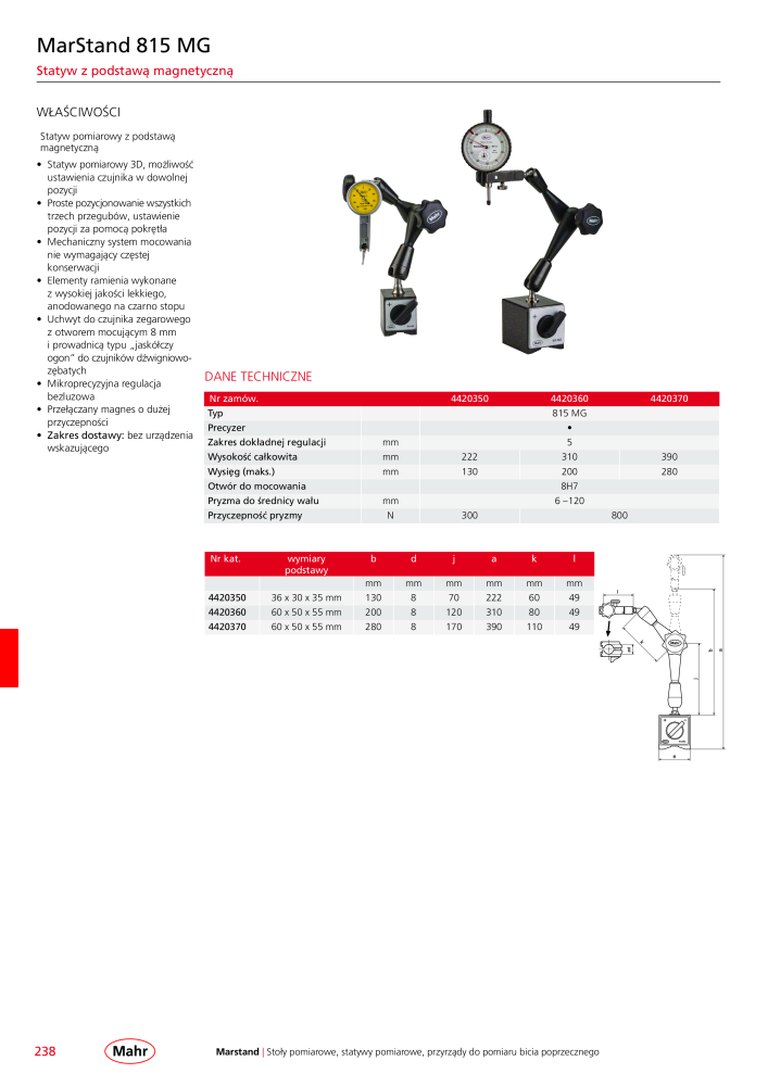 Mahr - katalog główny NR.: 20510 - Seite 242