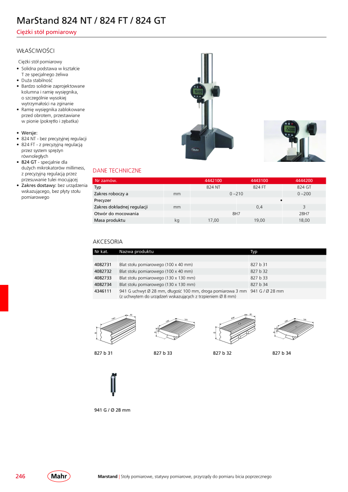 Mahr - katalog główny NR.: 20510 - Strona 250