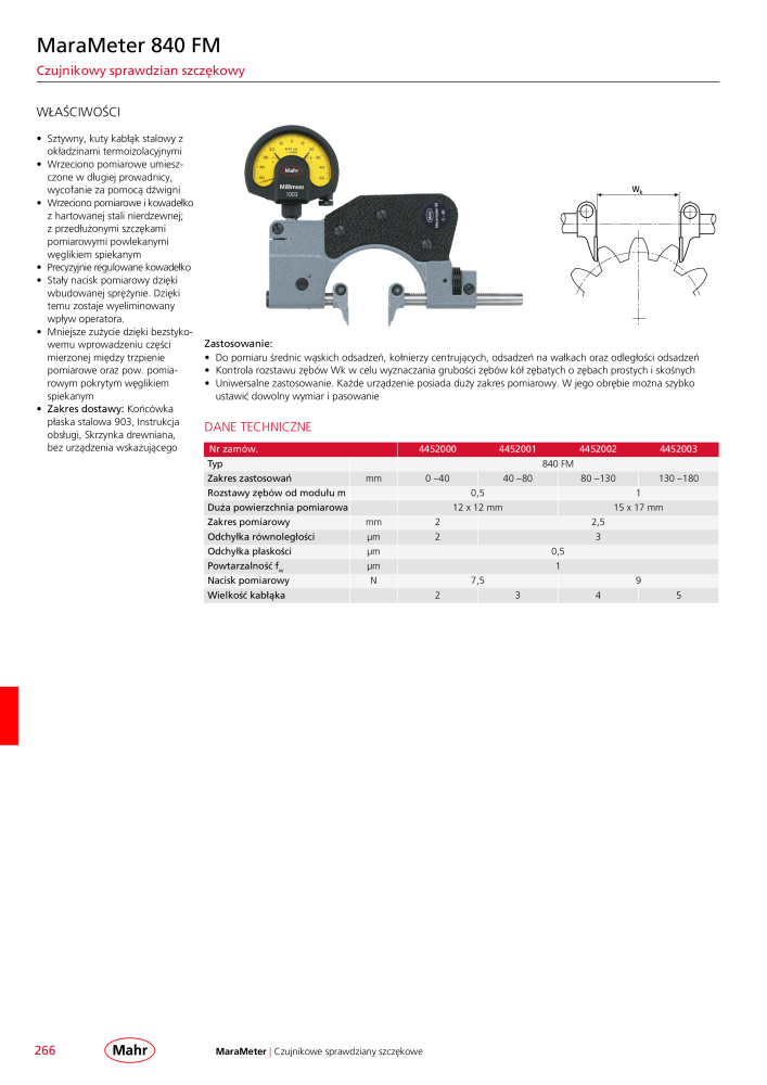 Mahr - katalog główny NR.: 20510 - Strona 270