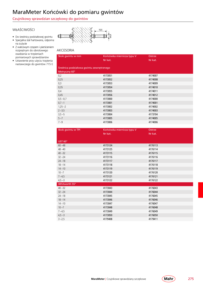 Mahr - katalog główny NR.: 20510 - Strona 279