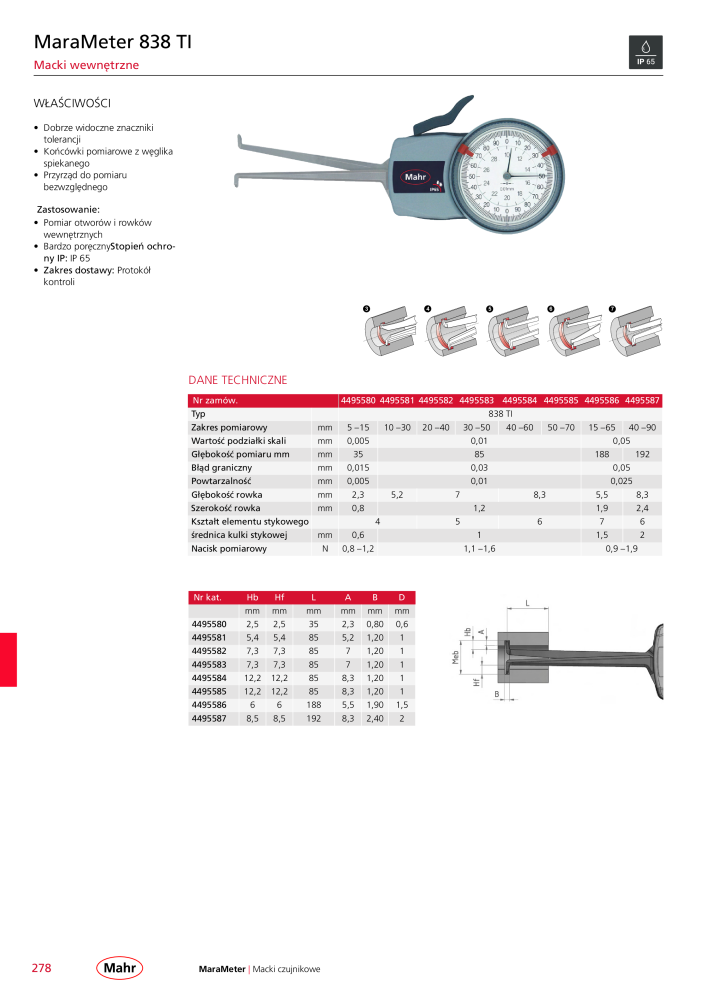 Mahr - katalog główny NR.: 20510 - Strona 282