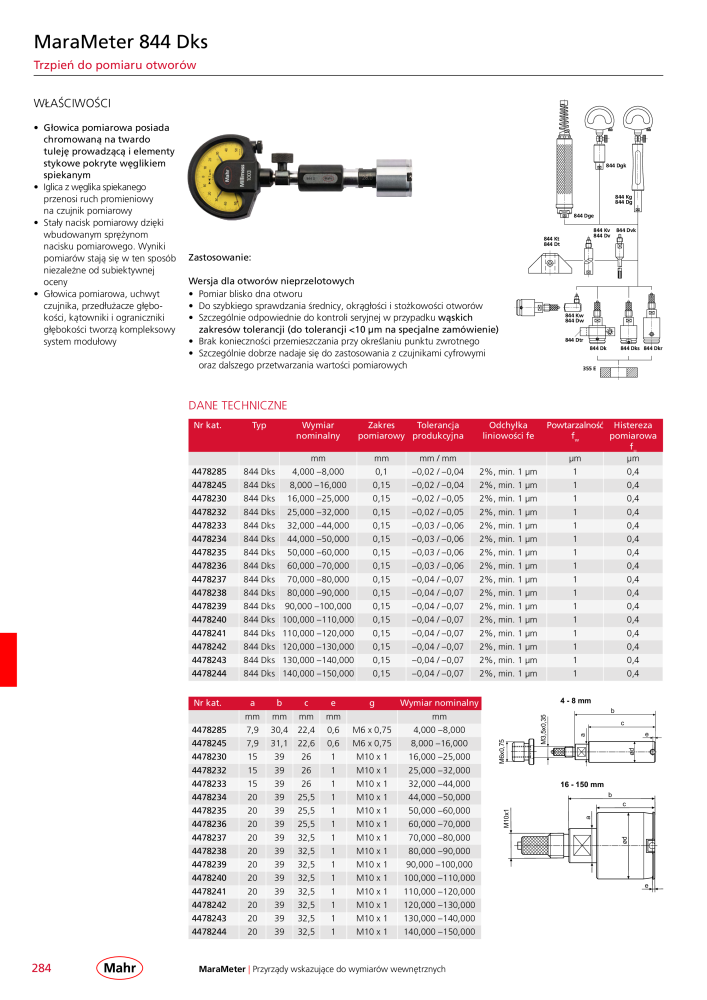 Mahr - katalog główny NR.: 20510 - Strona 288