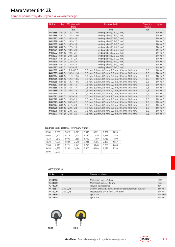 Mahr - katalog główny NR.: 20510 - Strona 305