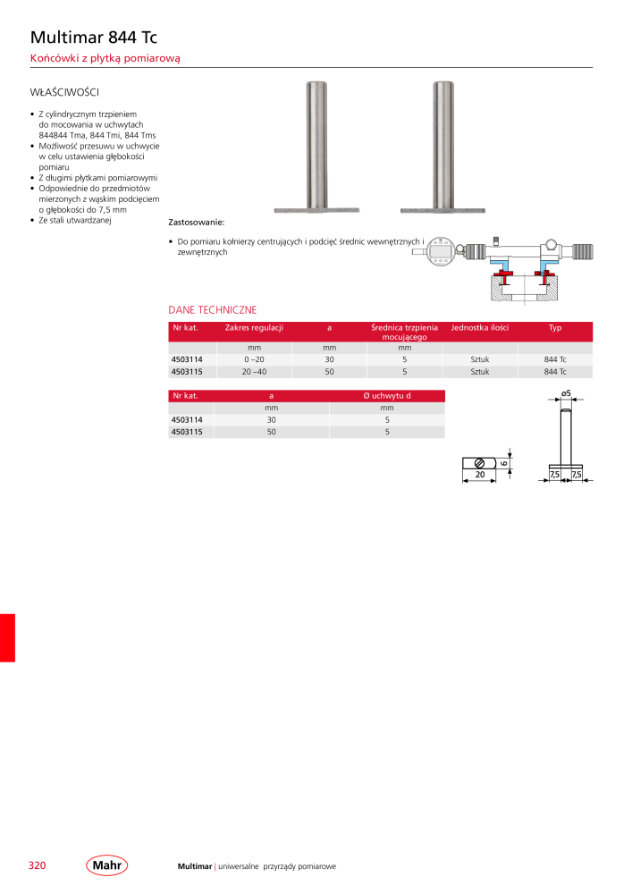 Mahr - katalog główny NR.: 20510 - Strona 324