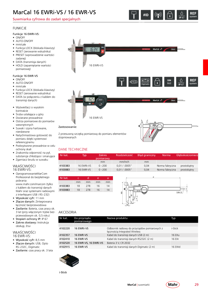 Mahr - katalog główny NR.: 20510 - Strona 33