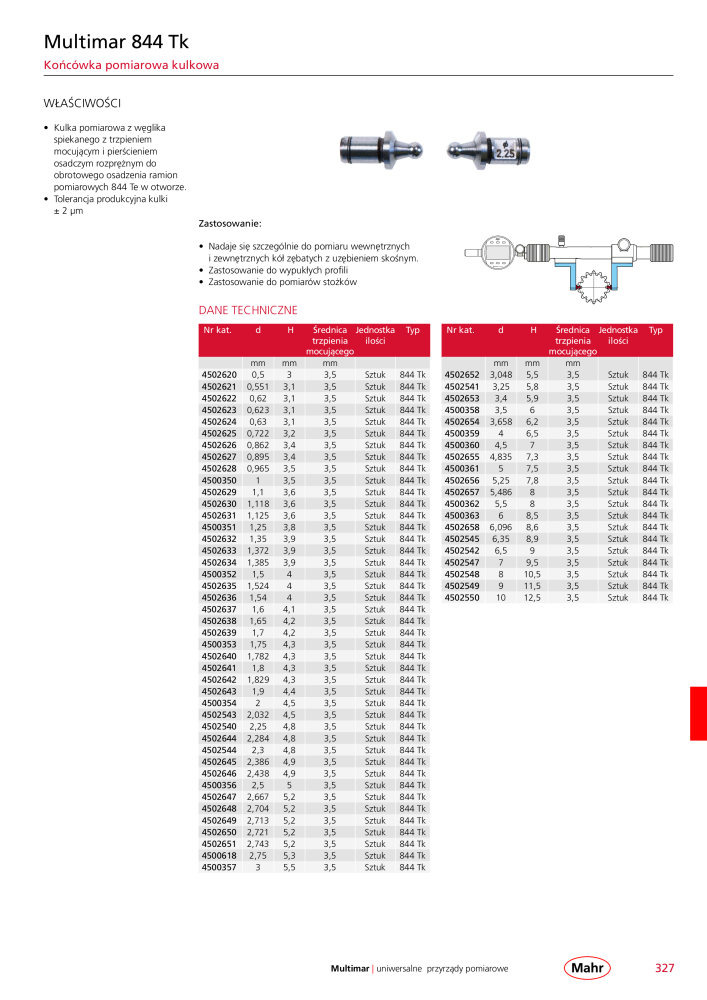 Mahr - katalog główny NR.: 20510 - Strona 331