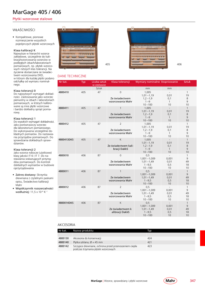 Mahr - katalog główny NR.: 20510 - Strona 351