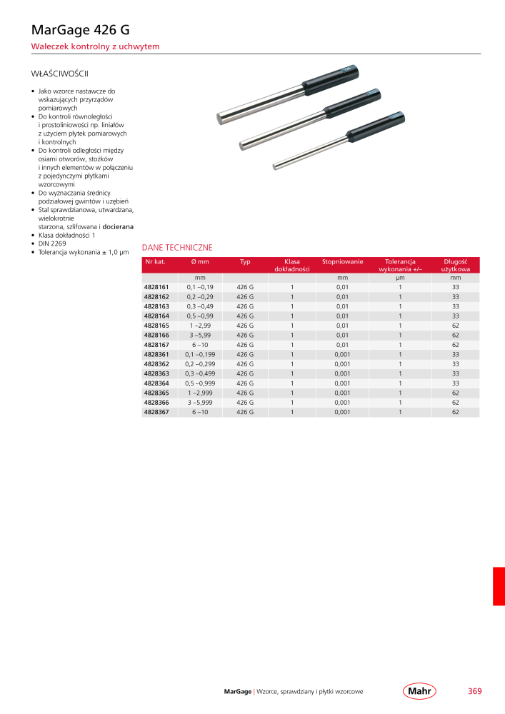 Mahr - katalog główny NR.: 20510 - Strona 373