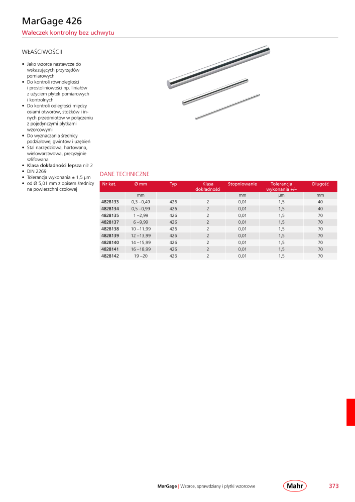 Mahr - katalog główny NR.: 20510 - Strona 377