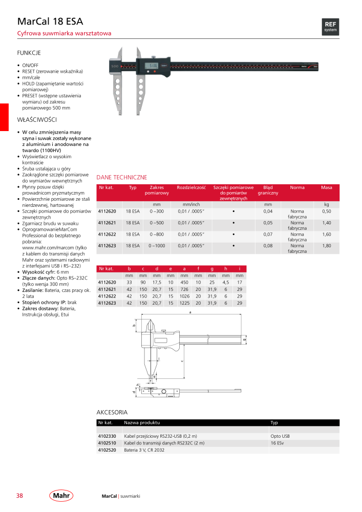 Mahr - katalog główny NR.: 20510 - Seite 42