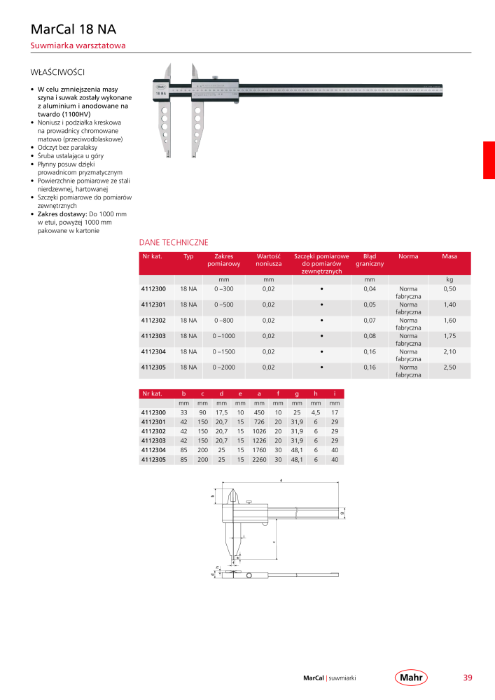 Mahr - katalog główny Nb. : 20510 - Page 43