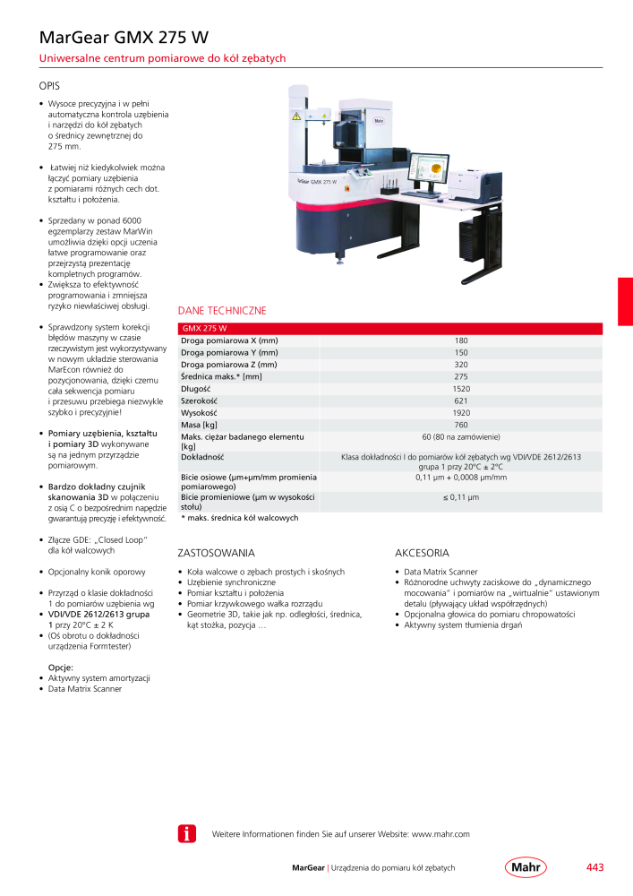 Mahr - katalog główny NR.: 20510 - Strona 447