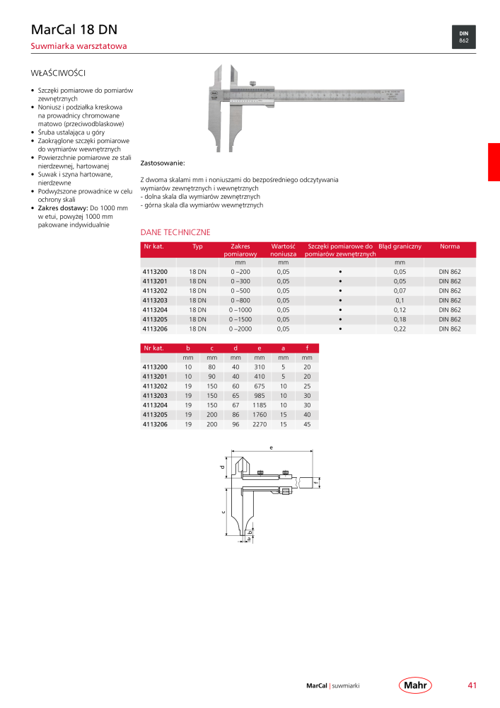 Mahr - katalog główny NR.: 20510 - Strona 45