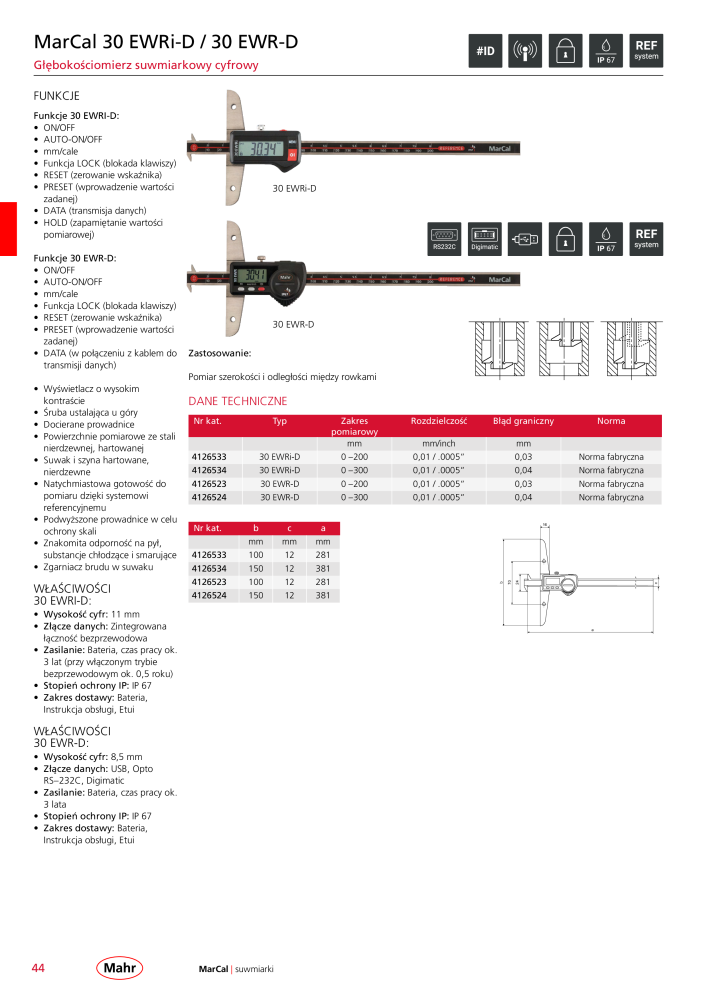 Mahr - katalog główny NR.: 20510 - Strona 48