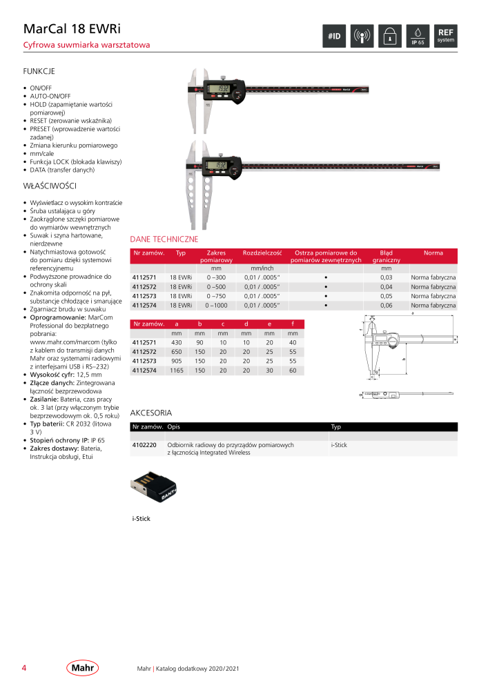 Mahr - katalog główny NR.: 20510 - Strona 518