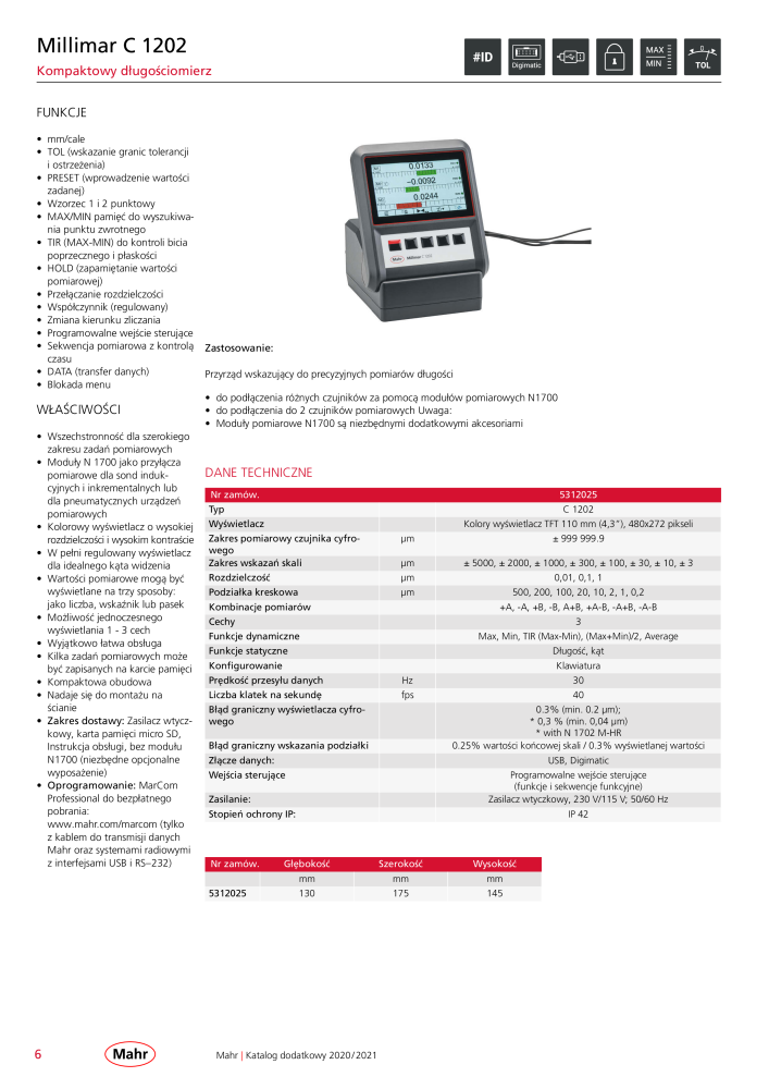 Mahr - katalog główny NR.: 20510 - Strona 520