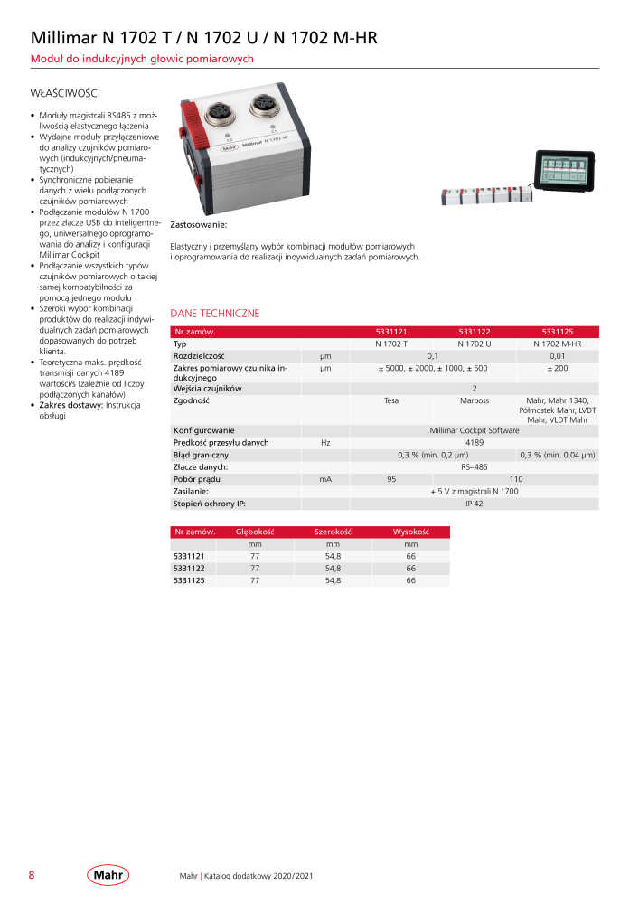 Mahr - katalog główny NR.: 20510 - Strona 522