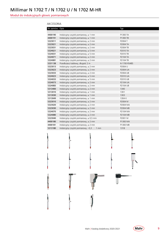 Mahr - katalog główny NR.: 20510 - Strona 523