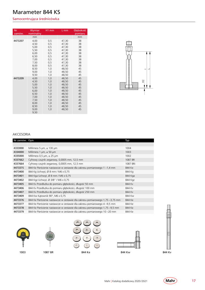 Mahr - katalog główny NR.: 20510 - Strona 531