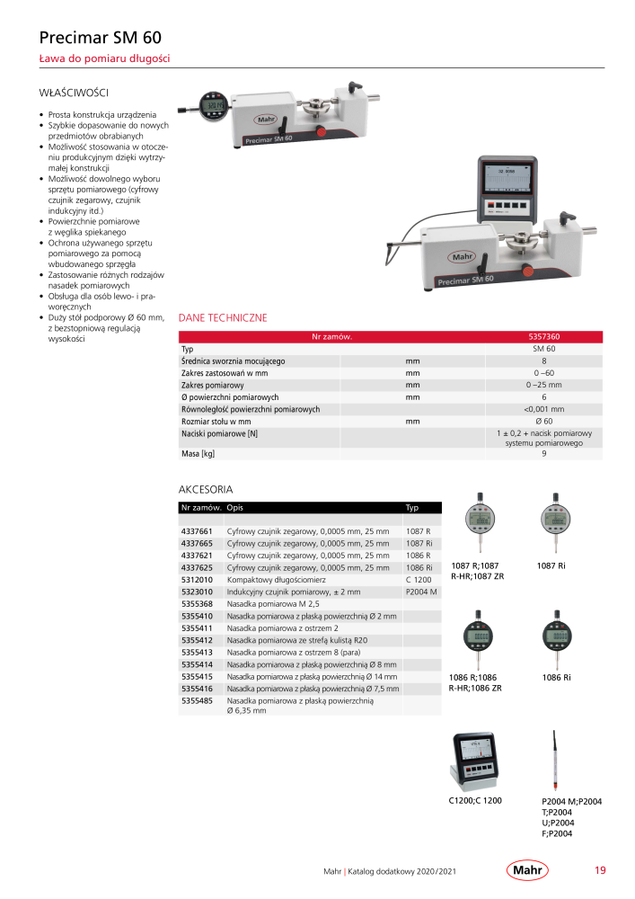 Mahr - katalog główny NR.: 20510 - Strona 533