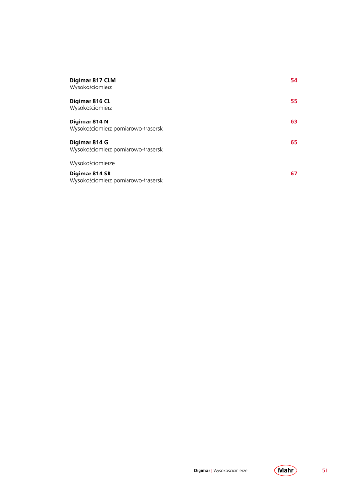 Mahr - katalog główny NR.: 20510 - Strona 55