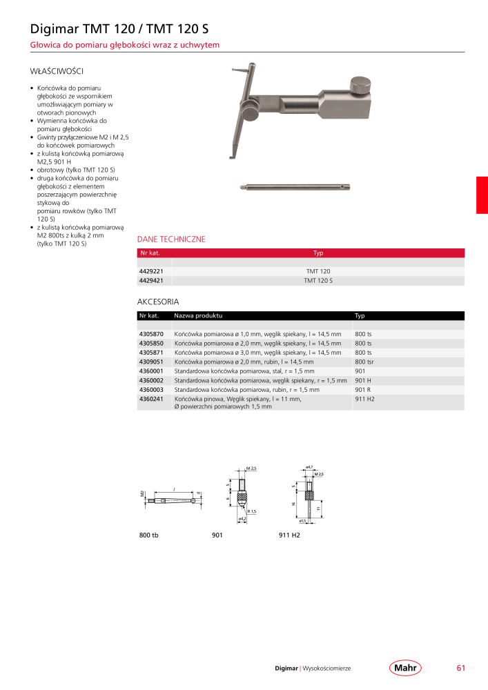 Mahr - katalog główny NR.: 20510 - Strona 65