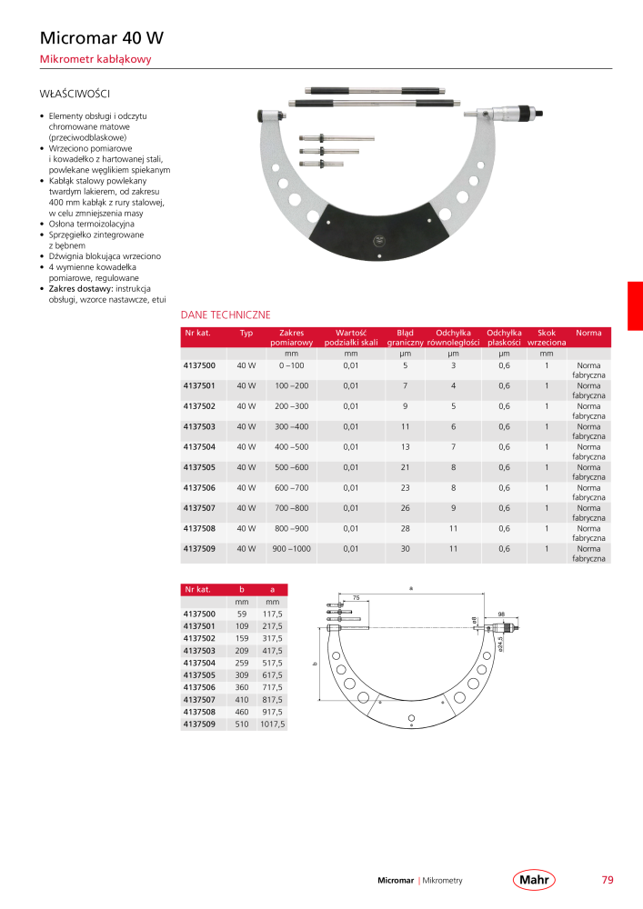 Mahr - katalog główny NR.: 20510 - Strona 83