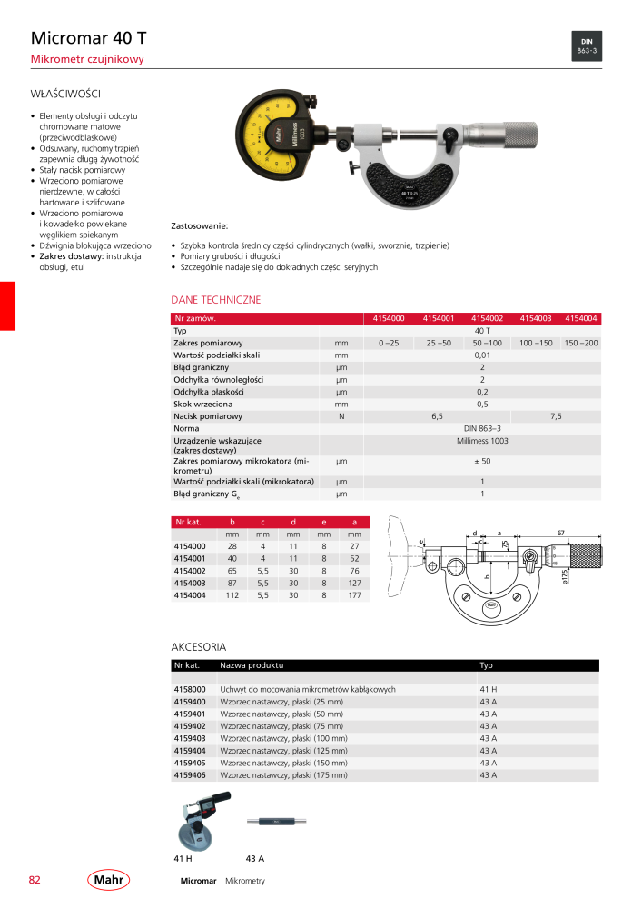 Mahr - katalog główny NR.: 20510 - Strona 86