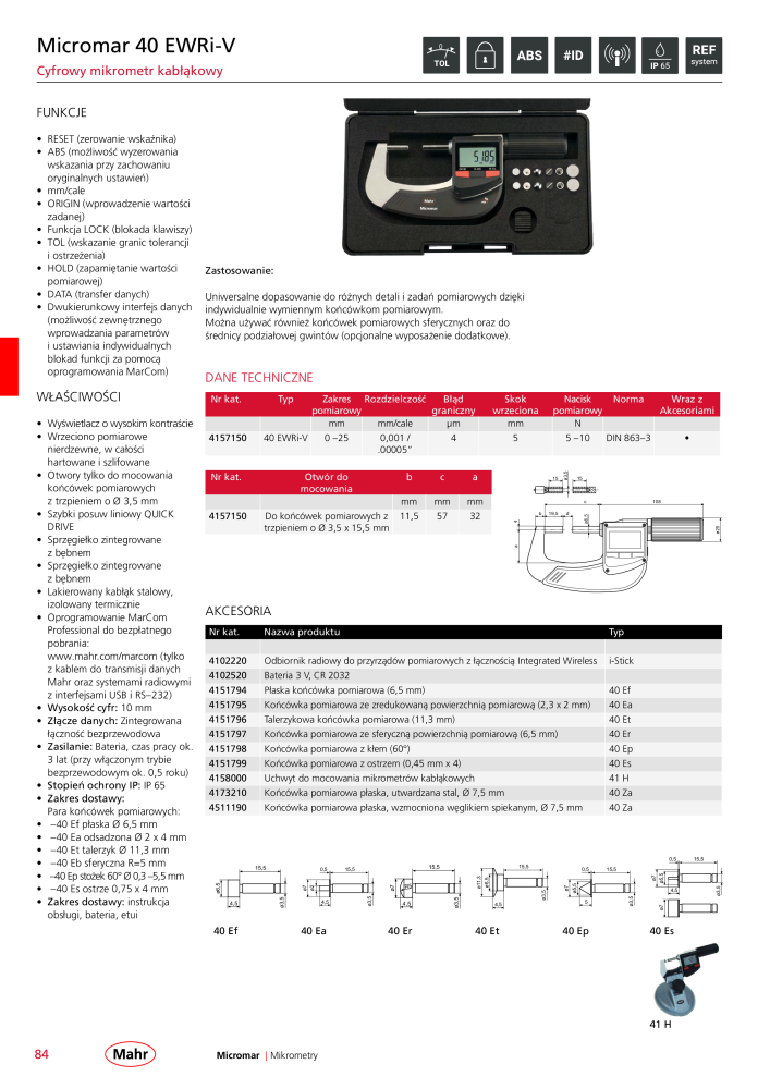 Mahr - katalog główny NR.: 20510 - Strona 88