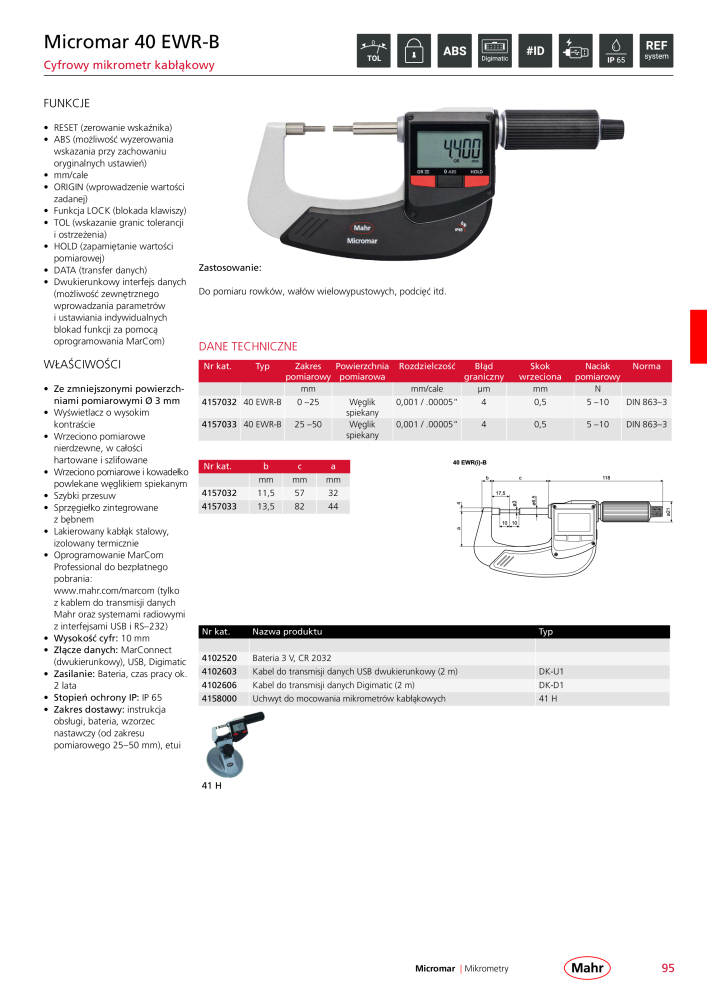 Mahr - katalog główny NR.: 20510 - Strona 99