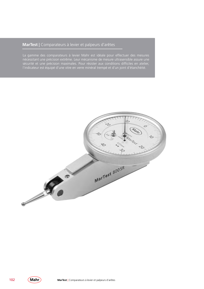 Mahr - catalogue principal NR.: 20511 - Seite 106