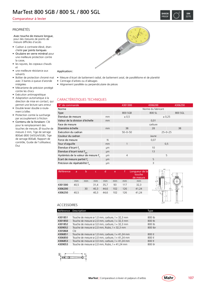 Mahr - catalogue principal Nb. : 20511 - Page 111