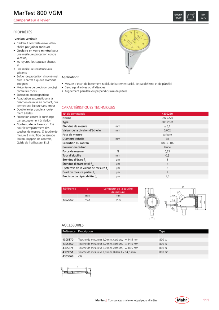 Mahr - catalogue principal Nb. : 20511 - Page 115