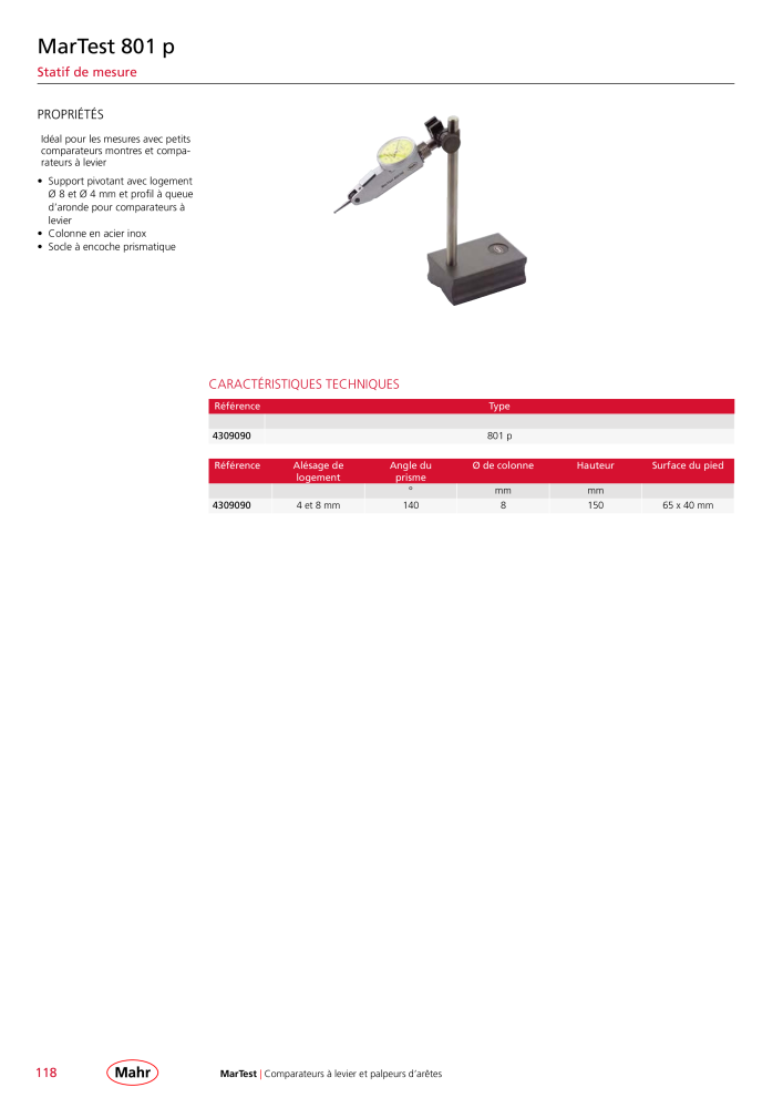 Mahr - catalogue principal NR.: 20511 - Seite 122