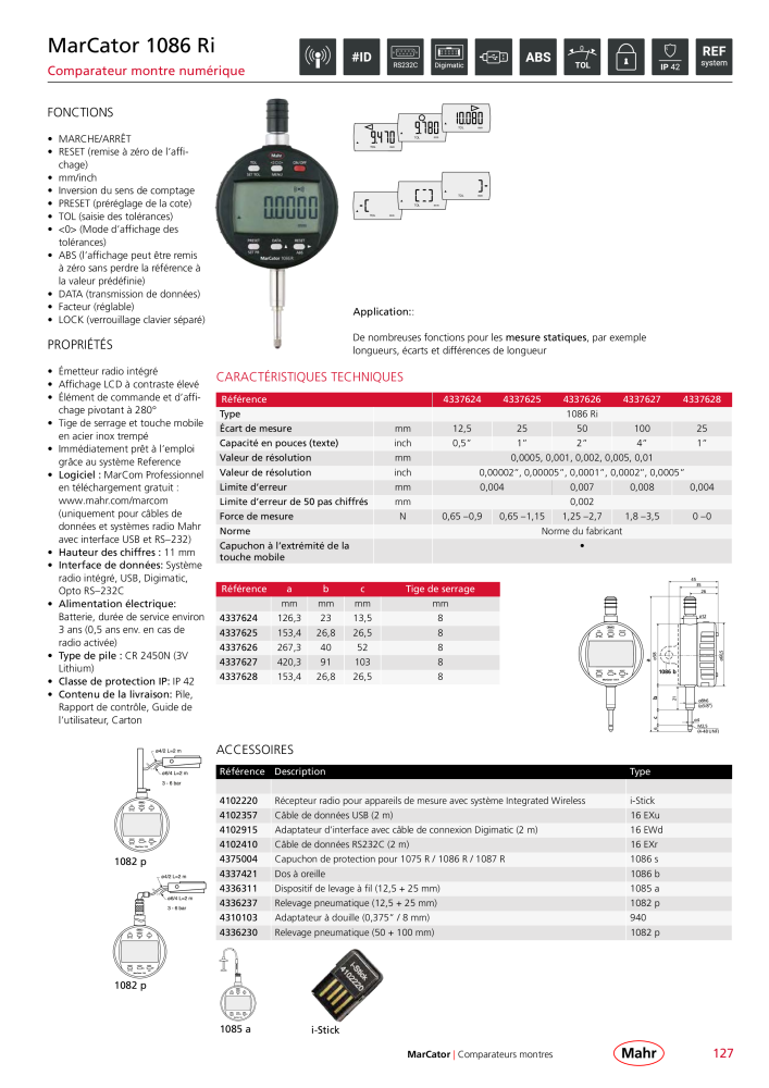 Mahr - catalogue principal Nb. : 20511 - Page 131