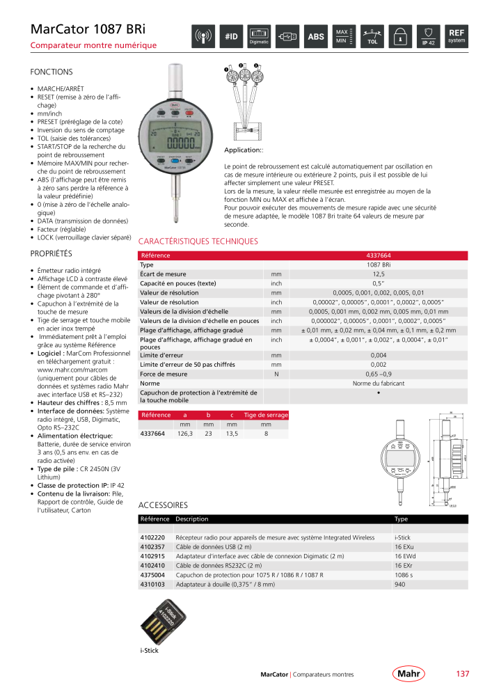 Mahr - catalogue principal n.: 20511 - Pagina 141