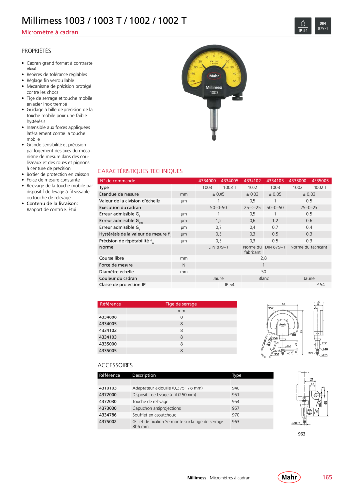 Mahr - catalogue principal NR.: 20511 - Strona 169