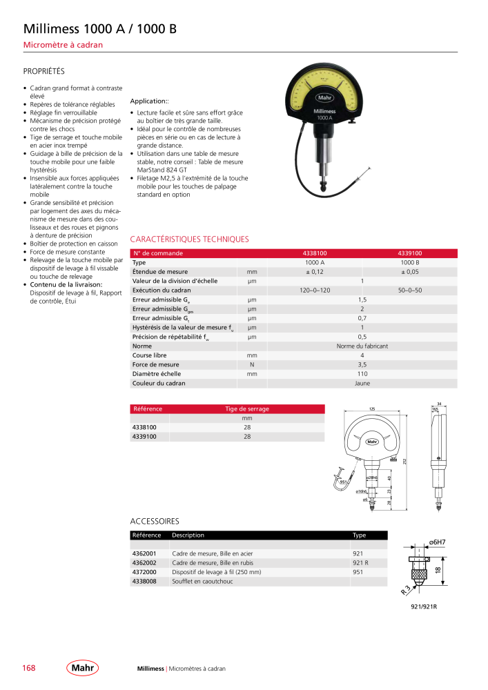 Mahr - catalogue principal Nb. : 20511 - Page 172