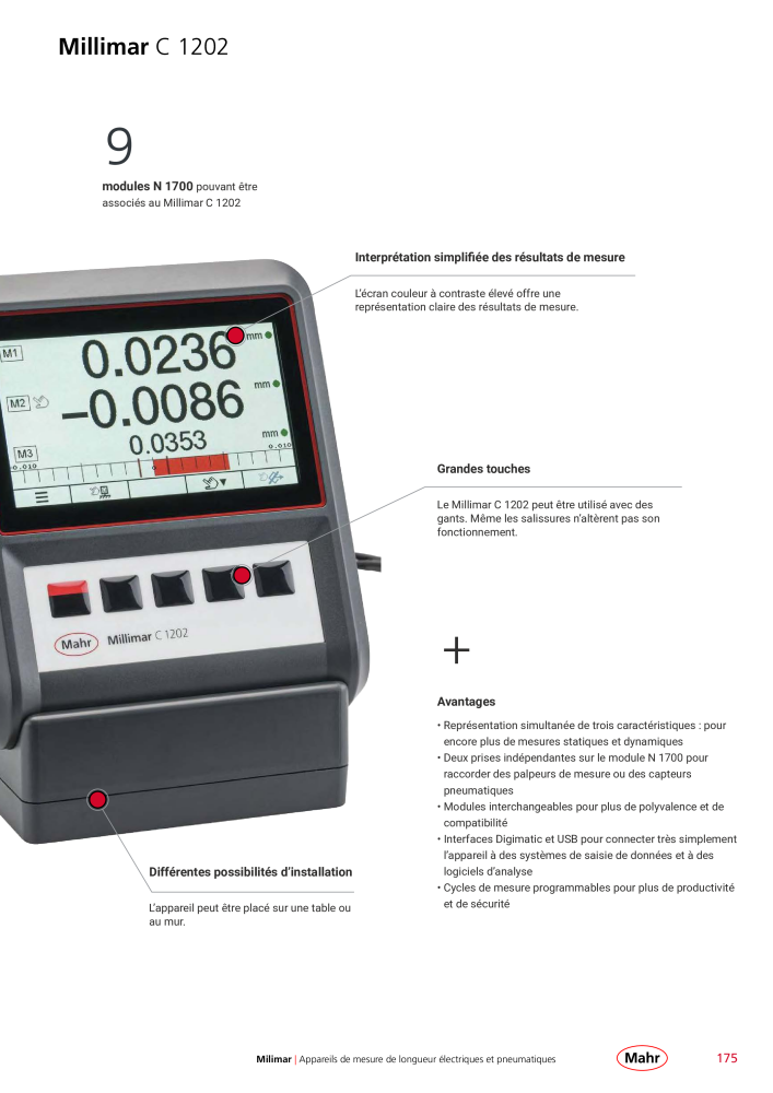 Mahr - catalogue principal Nb. : 20511 - Page 179