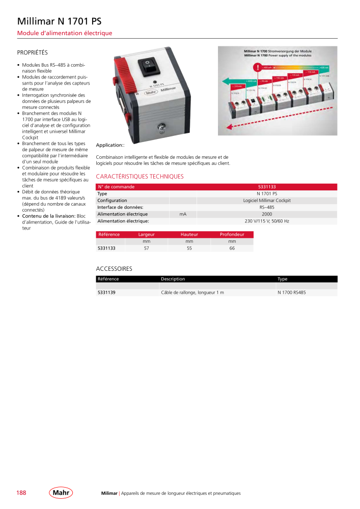 Mahr - catalogue principal NR.: 20511 - Seite 192