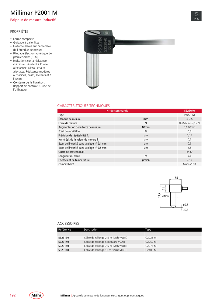 Mahr - catalogue principal Nb. : 20511 - Page 196