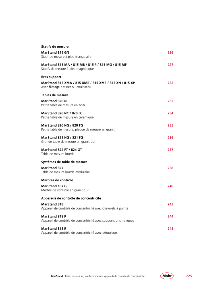 Mahr - catalogue principal Nb. : 20511 - Page 229